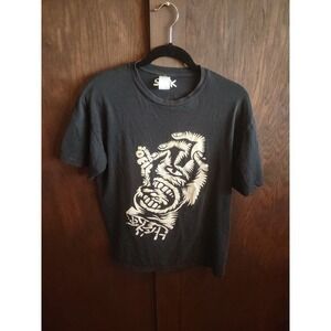 Mauvais Mens Large graphic t shirt short sleeve black s.eck streetwear